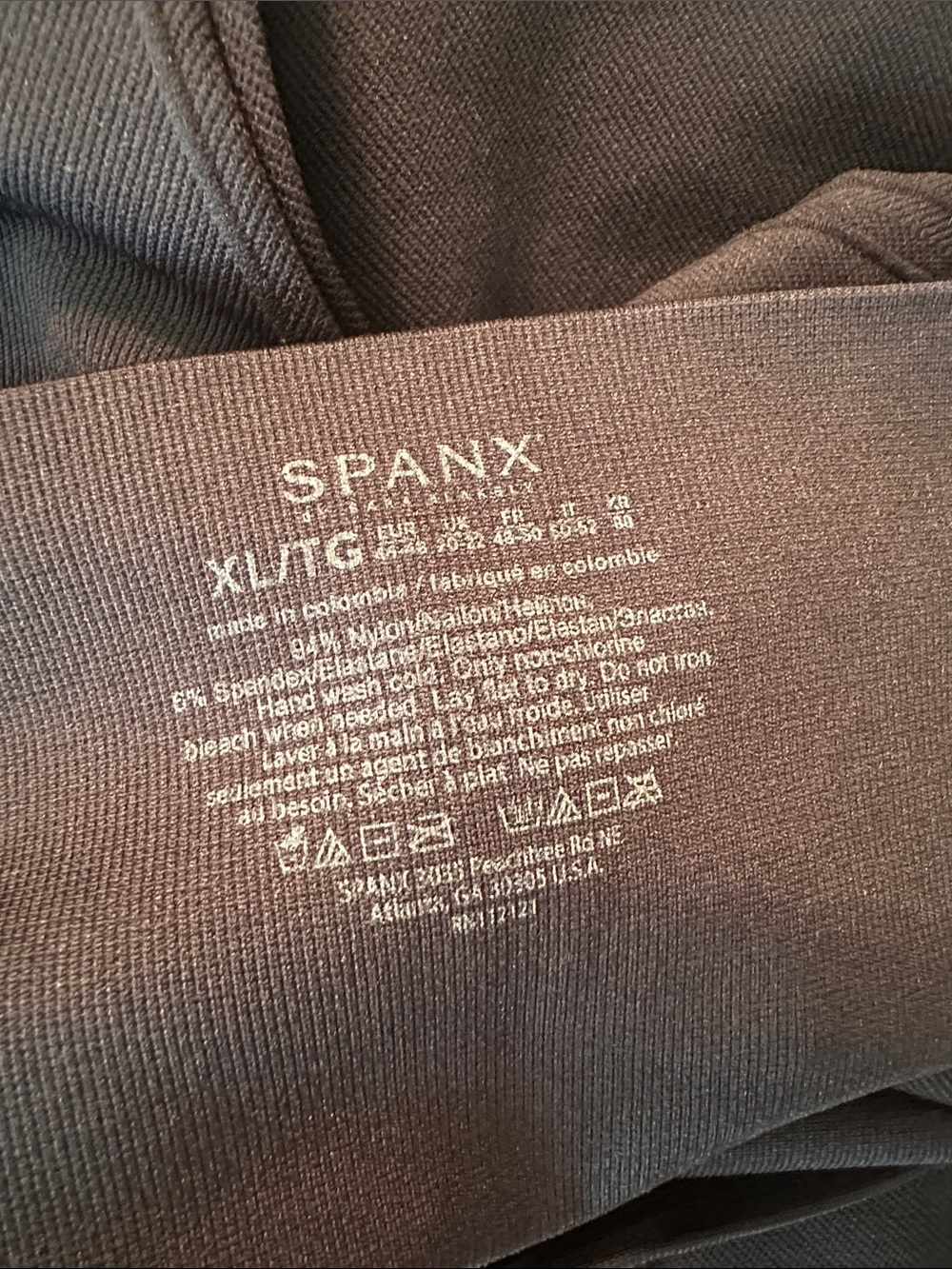 TWO PAIRS Women’s Spanx XL High Waisted Leggings